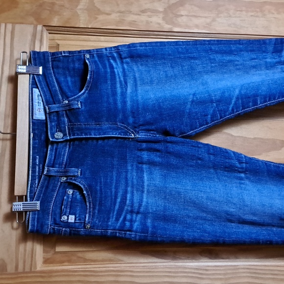 AG the Farrah Skinny Ankle high rise denim jeans sz26 - Picture 2 of 16